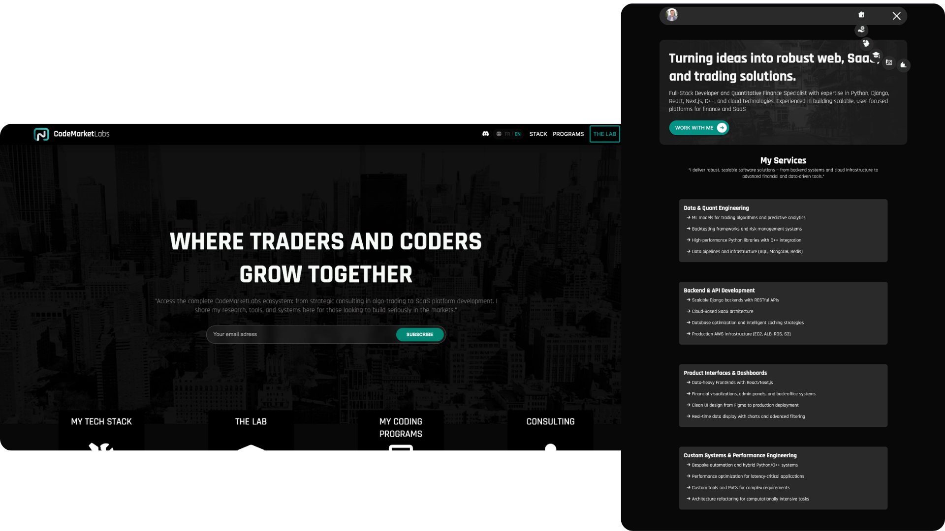 CodeMarket Website